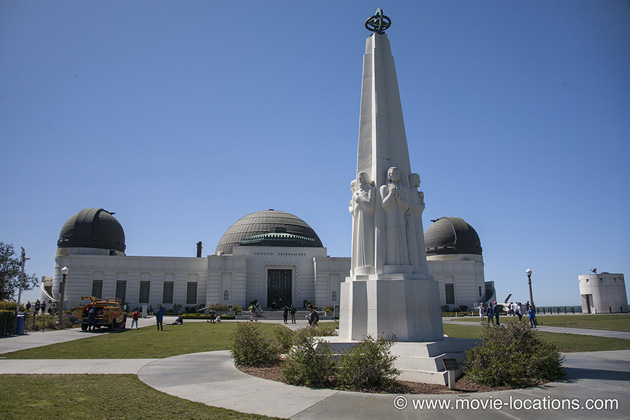 Rebel Without a Cause location: Griffith Observatory, Griffith Park, Los Angeles