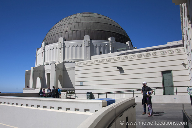 Rebel Without a Cause location: Griffith Observatory, Griffith Park, Los Angeles