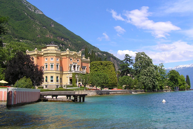 Salo film location: Grand Hotel a Villa Feltrinelli, Via Rimembranza, Gargnano, Italy