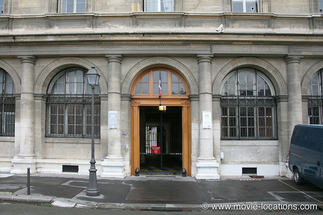 Le Samourai location: Quai des Orfèvres, Paris