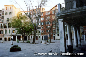 Senso film location: Campo di Ghetto Nuovo, Cannareggio, Venice