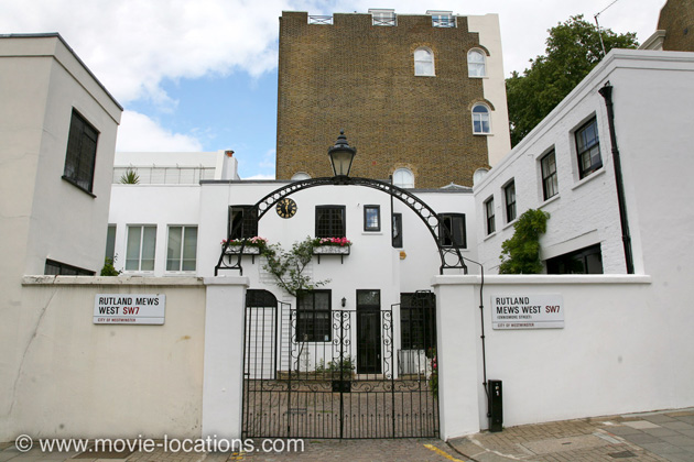 Sexy Beast film location: Clock House, Rutland Mews West, South Kensington, London