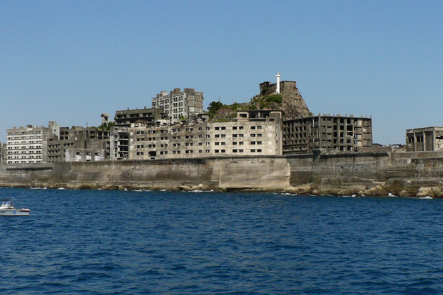Skyfall film location: Hashima Island, Japan
