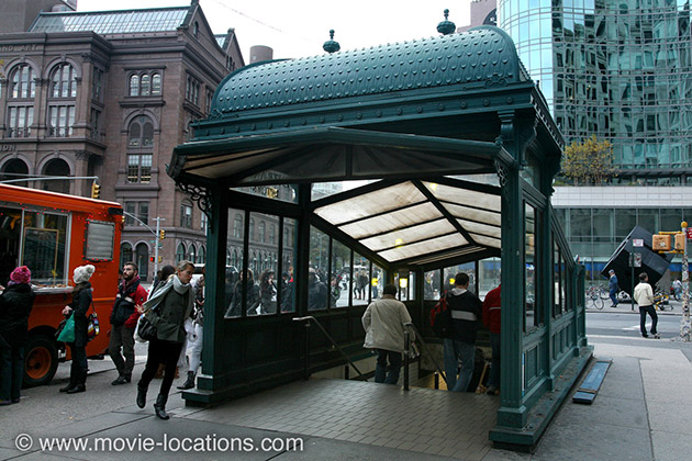 Sleepers film location: Astor Place subway, Fourth Avenue, New York