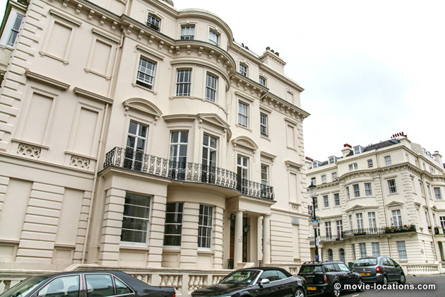 Spectre film location: Stanley Gardens, Notting Hill, London W11