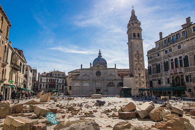 Spider-Man: Far From Home filming location: Campo Santa Formosa, Venice