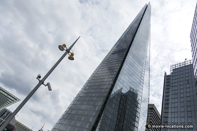 Spider-Man: Far From Home filming location: The Shard, London Bridge Street, London SE1