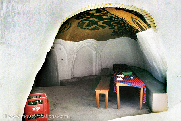 Star Wars film location: The Sidi Driss Hotel, Matmata, Tunisia