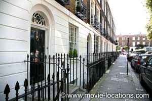 Sunday Bloody Sunday film location: Pembroke Square, Earl's Court, London