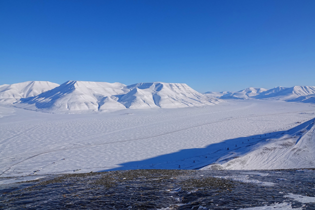 Superman (2025) film location: Adventdalen, Svalbard, Norway