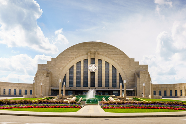 Superman (2025) film location: Cincinnati Museum Center, Cincinnati, Ohio