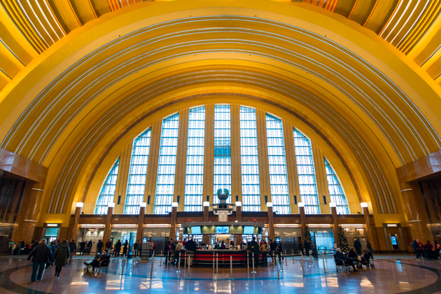 Superman (2025) film location: Cincinnati Museum Center, Cincinnati, Ohio