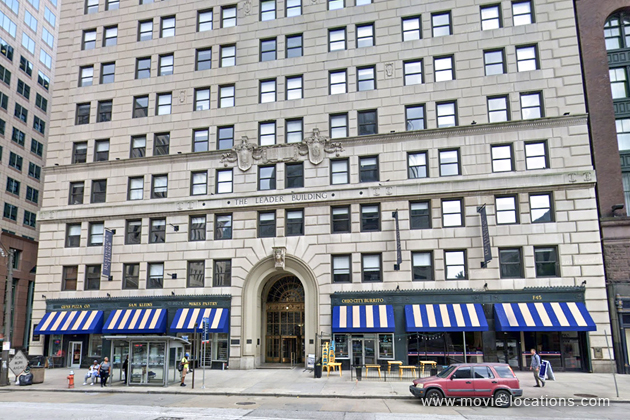 Superman (2025) film location: Leader Building, Superior Avenue, Cleveland