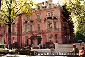 The Saint location: The Halcyon, Holland Park, London W11