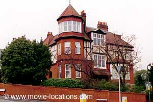 Seance on a Wet Afternoon location: Marryat Road, Wimbledon, London SW19