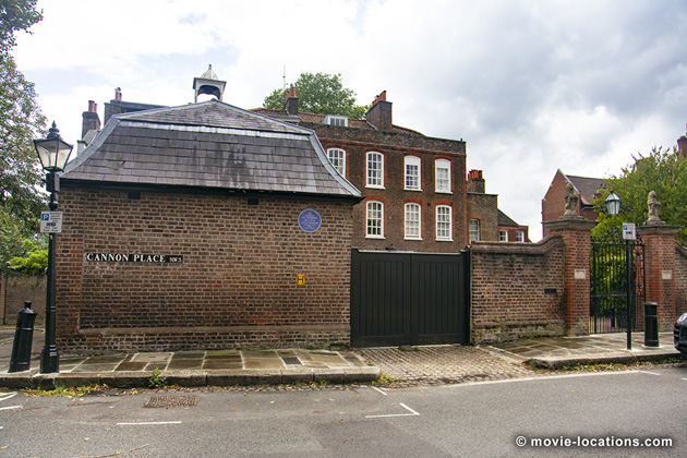 Tenet film location: Cannon Hall, Cannon Place, Hampstead, London NW3