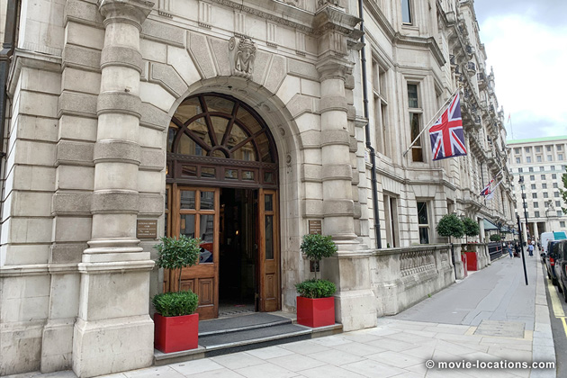 Tenet film location: National Liberal Club, Whitehall Court, London SW1