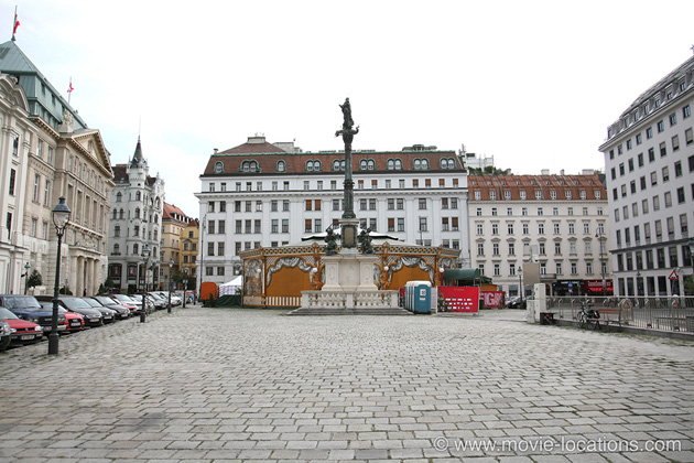 The Third Man filming location: Am Hof, Vienna, Austria