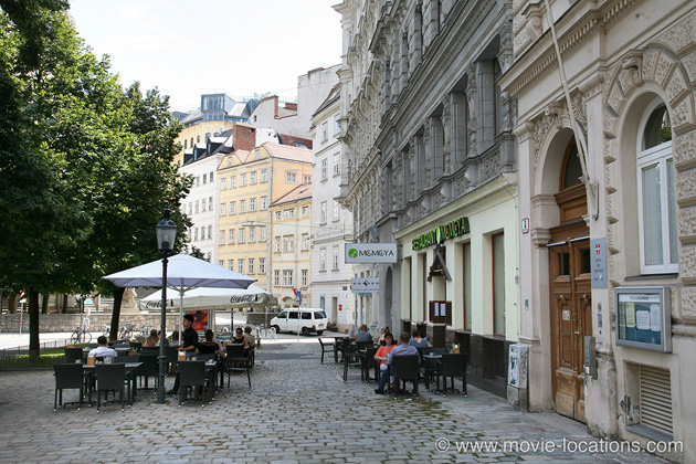The Third Man filming location: Borsegasse, Vienna, Austria