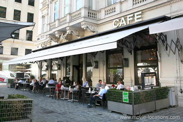 The Third Man filming location: Neue Markt, Vienna, Austria