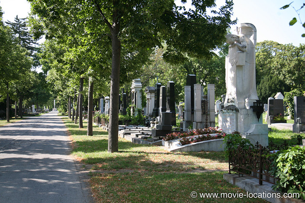 The Third Man filming location: Zentralfriedhof, Vienna, Austria