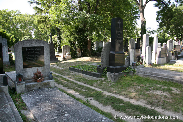 The Third Man filming location: Section 43A, Zentralfriedhof, Vienna, Austria