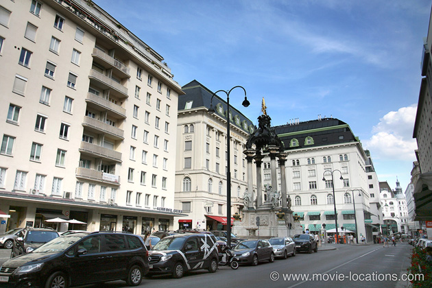 The Third Man filming location: Hoher Market, Vienna, Austria