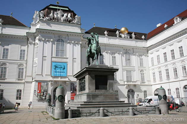 The Third Man filming location: Palais Pallavicini, Josefsplatz, Vienna, Austria