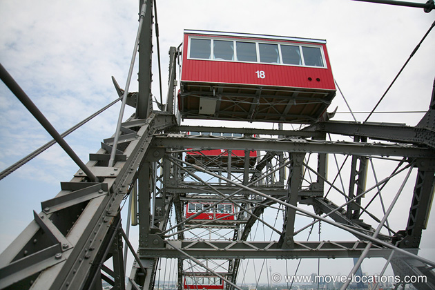 The Third Man filming location: Riesenrad, Prater, Vienna, Austria