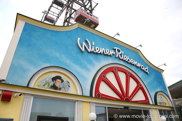The Third Man filming location: Riesenrad, Prater, Vienna, Austria