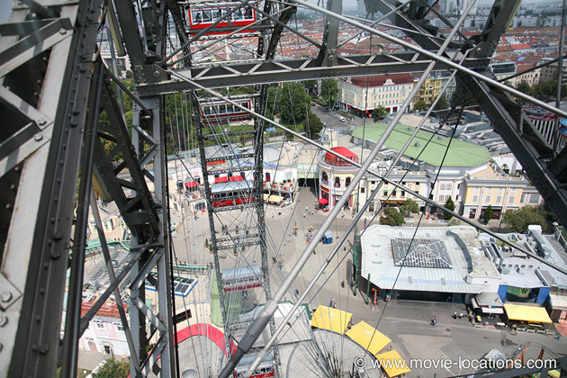 The Third Man filming location: Riesenrad, Prater, Vienna, Austria
