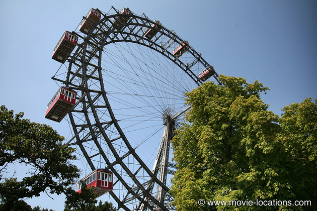 The Third Man filming location: Riesenrad, Prater, Vienna, Austria