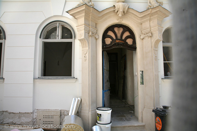 The Third Man filming location: Schreyvogelgasse, Vienna, Austria