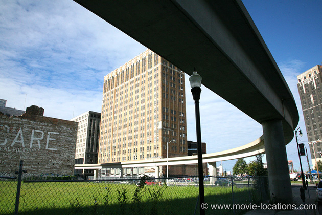 Transformers Age Of Extinction film location: Washington Boulevard, downtown Detroit