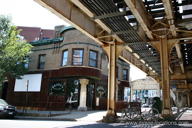 The Untouchables location: Brody's, North Clark Street at Roscoe, Chicago