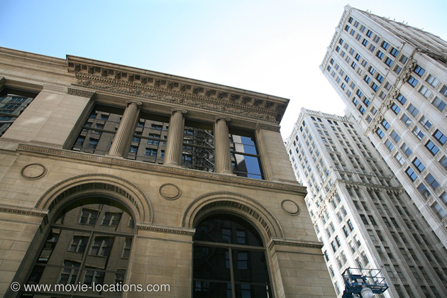 The Untouchables location: Chicago Cultural Center, Chicago