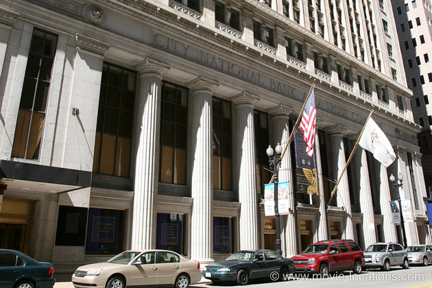 The Untouchables location: City National Bank and Trust Company Building, 208 South LaSalle Street, Chicago