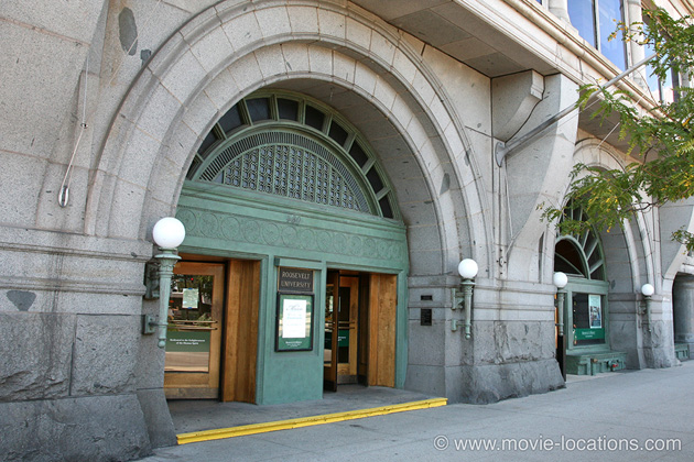 The Untouchables location: Roosevelt University, 430 South Michigan Avenue, Chicago