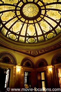 The Untouchables location: Grand Army of the Republic Rotunda, Chicago Cultural Center, Chicago