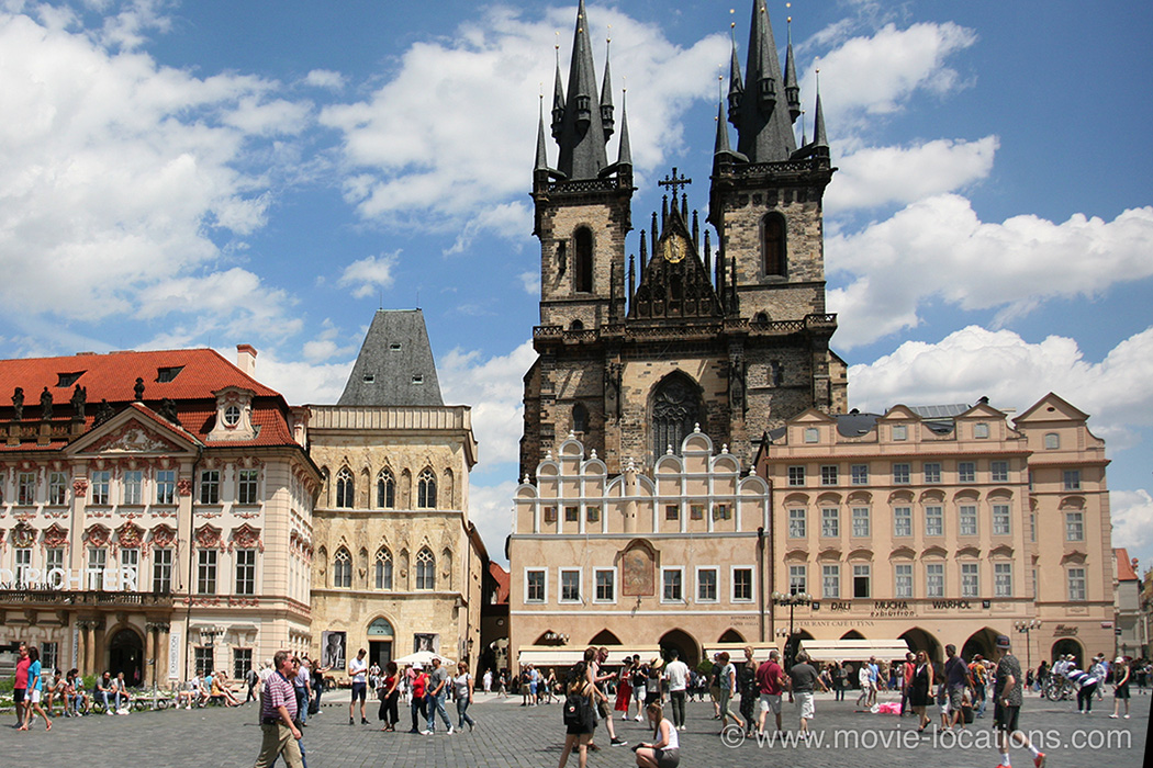 Van Helsing film location: St Nicholas Church, Malostanske namesti, Mala Strana, Prague