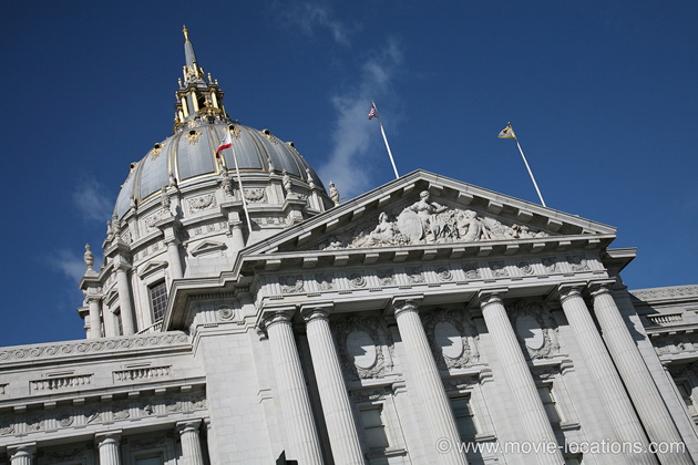 A View To A Kill film location: San Francisco City Hall, San Francisco