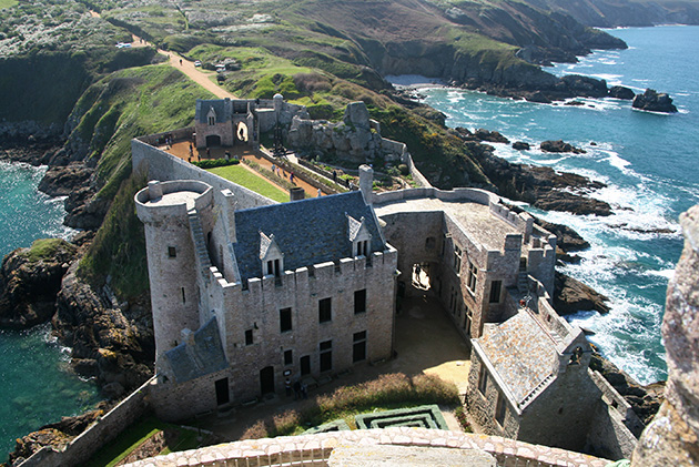 The Vikings location: Fort LaLatte, Brittany, France