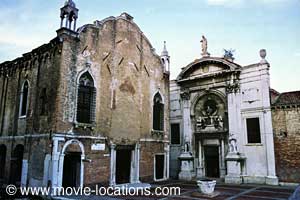 Vampire in Venice location: Nosferatu bloodily feasts: Chiesa di Santa Maria Valverde, Campo dell&rsquo;Abbazia, Venice