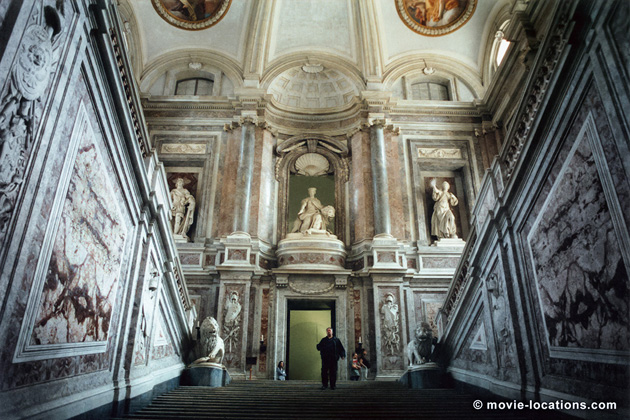 Waterloo film location: Palazzo Reale, Caserta, Italy