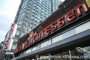 Enchanted film location: Katz's Delicatessen