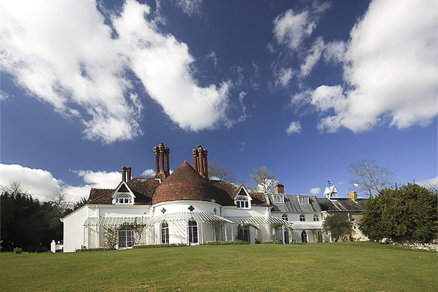 Wilde film location: Houghton Lodge, Stockbridge, Hampshire