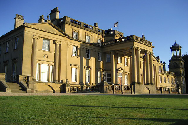 Wuthering Heights location:  Broughton Hall, Skipton, North Yorkshire